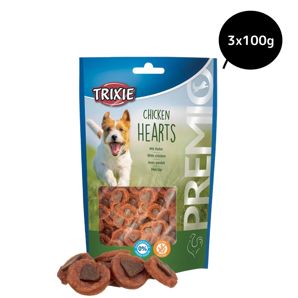 Trixie Premio Chicken Hearts Dog Treats - Image 8