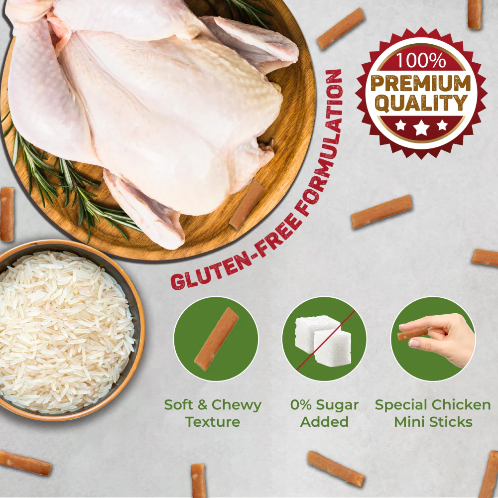 Trixie Premio Chicken Mini Sticks Cat Treats - Image 3