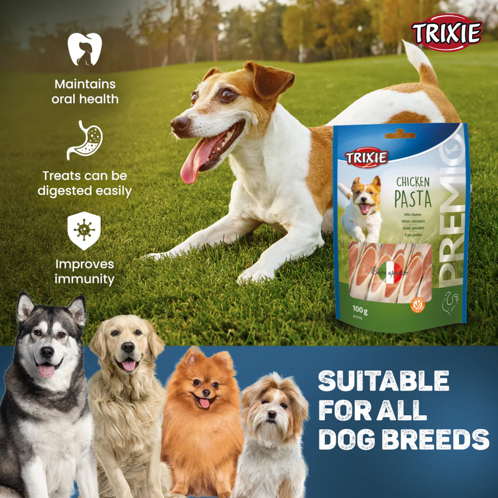 Trixie Premio Chicken Pasta Dog Treats - Image 3