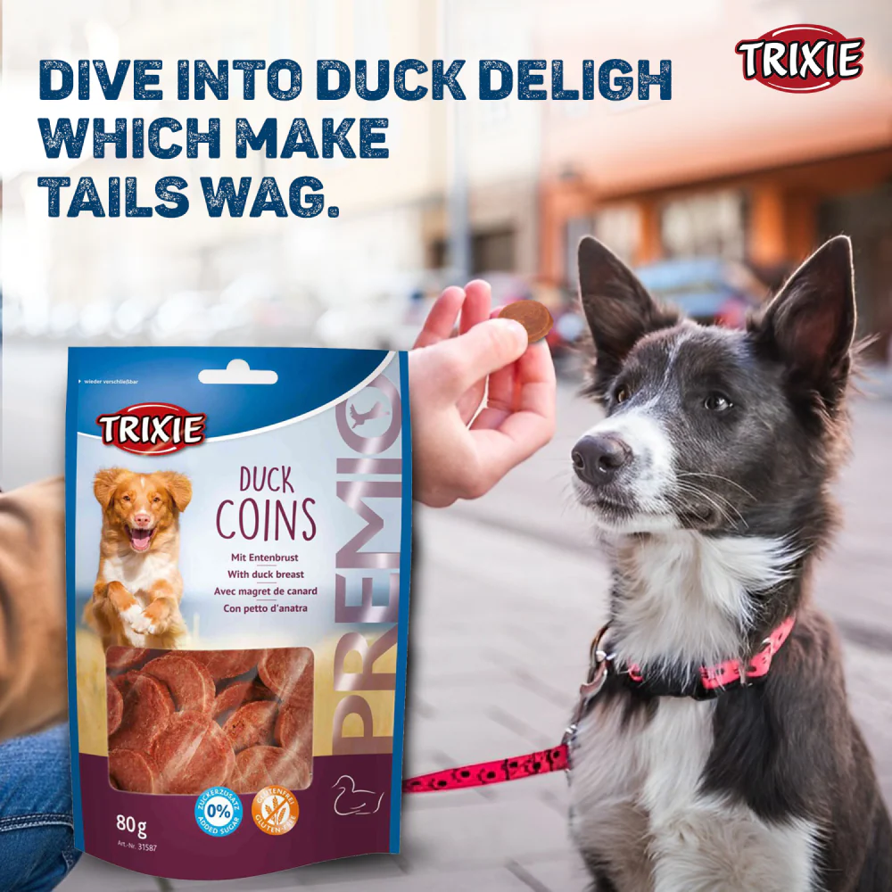 Trixie Premio Duck Coins Dog Treats - Image 4