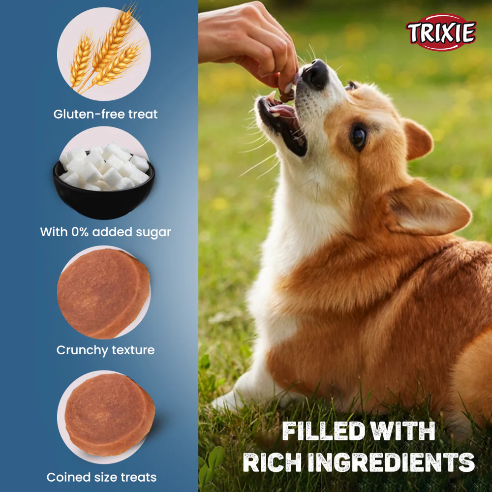Trixie Premio Duck Coins Dog Treats - Image 5