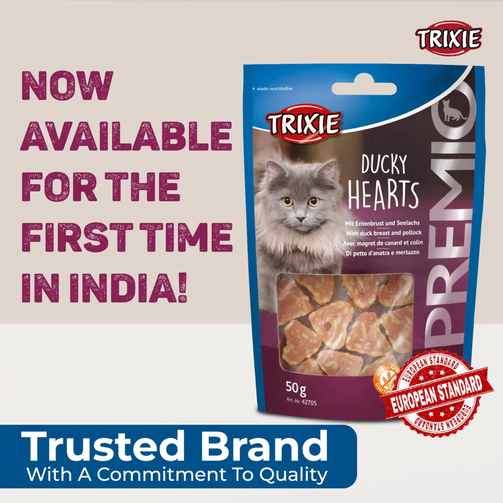 Trixie Premio Ducky Hearts Cat Treats - Image 4