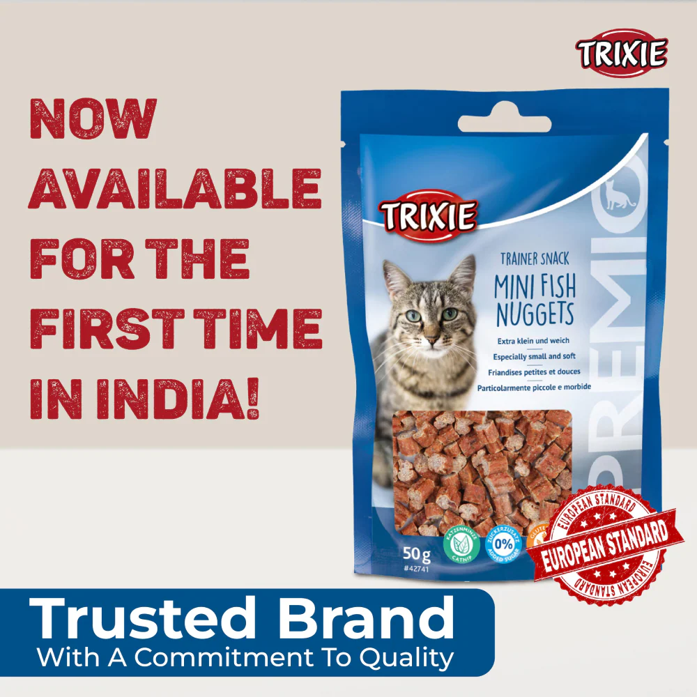 Trixie Premio Trainer Snack Mini Fish Nuggets Cat Treats - Image 4