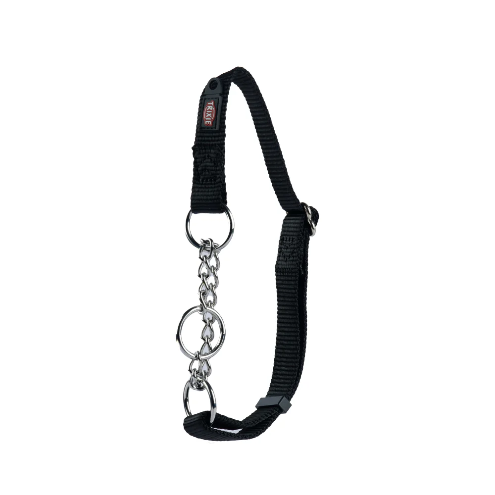 Trixie Premium Choke Collar for Dogs (Jet Black) - Image 5