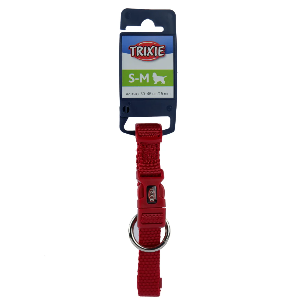 Trixie Premium Collar for Dogs (Red) - Image 3