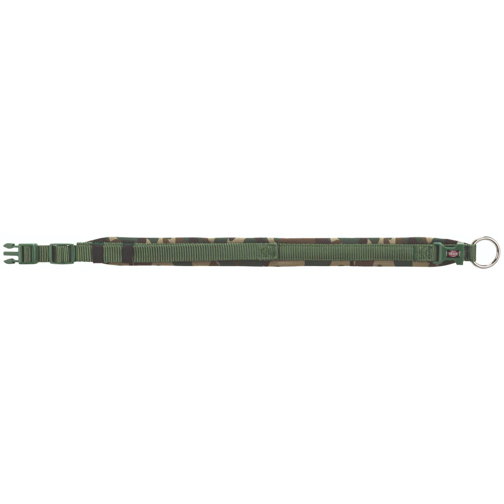 Trixie Premium Extra Wide Neoprene Padded Collar for Dogs (Camouflage/Forest Green) - Image 4