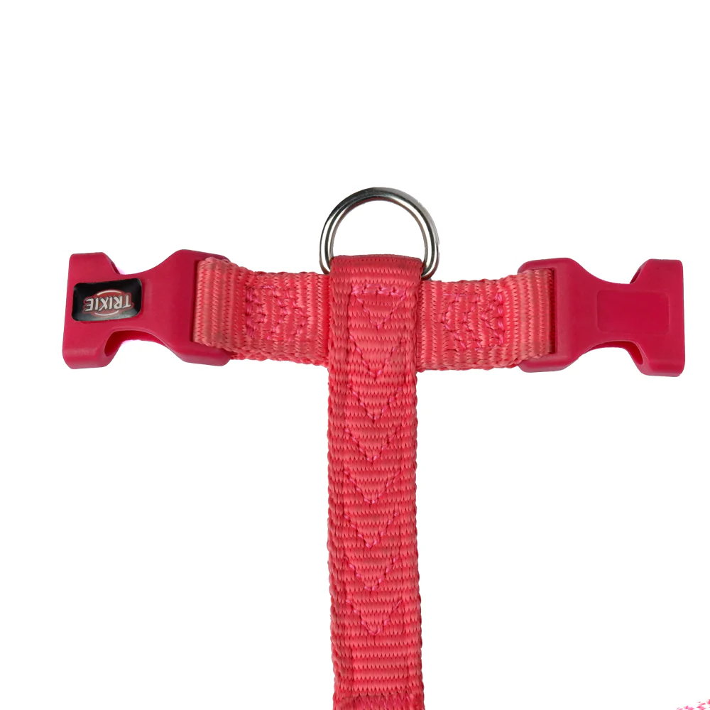 Trixie Premium H Harness for Dogs (Coral) - Image 4