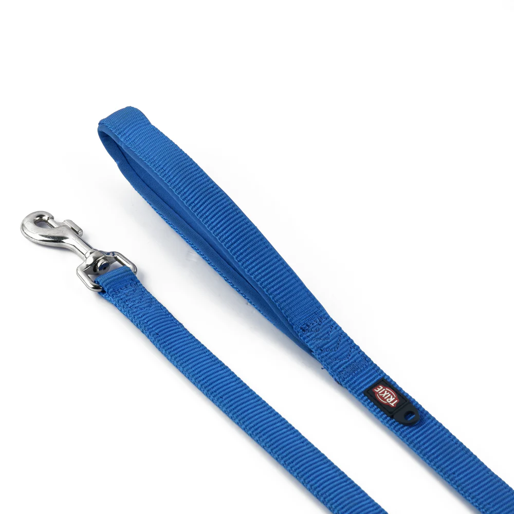 Trixie Premium H Harness, Premium Leash and Collar for Dogs Combo (Royal Blue) - L - Image 11