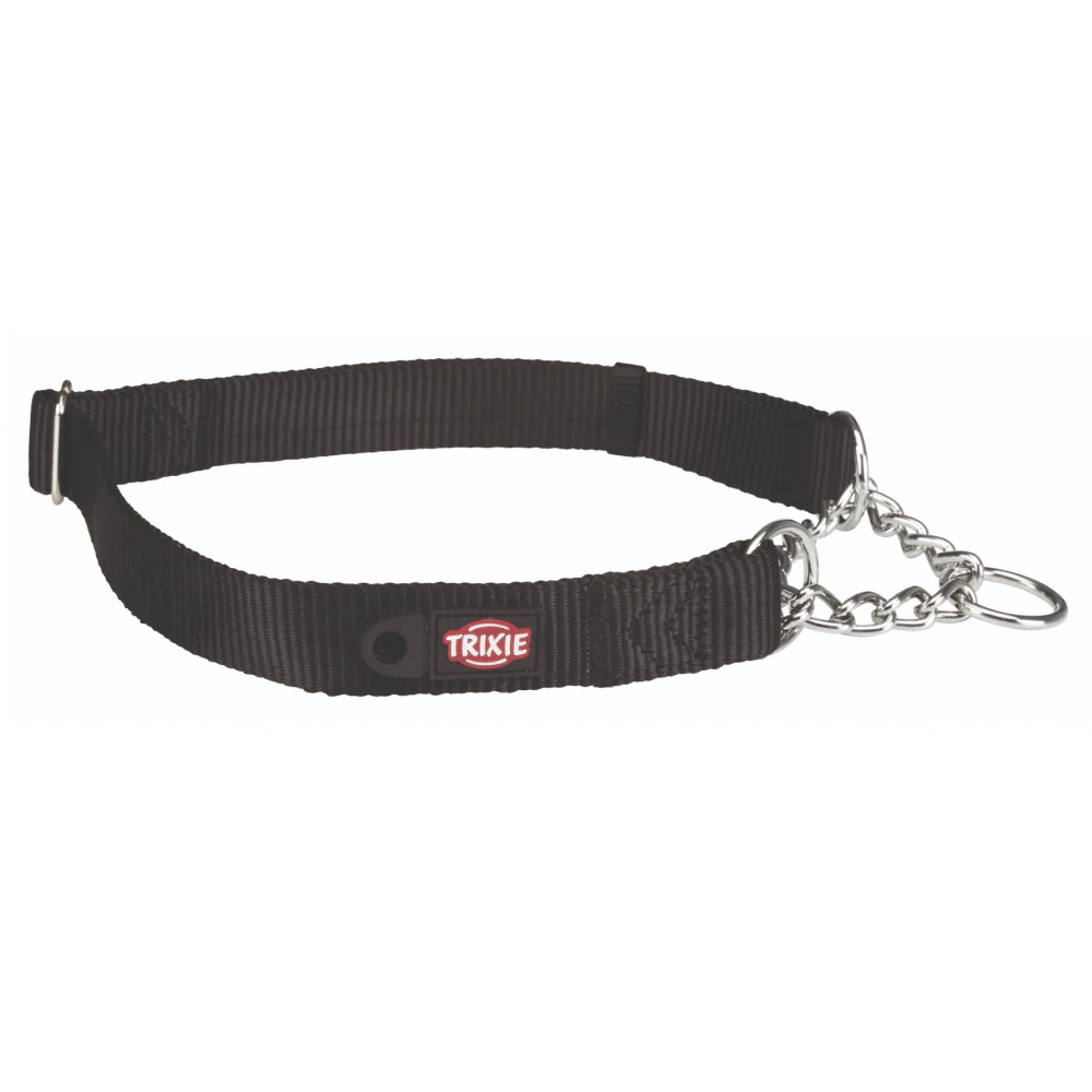 Trixie Premium Stop the pull Collar for Dogs (Jet Black) - Image 3