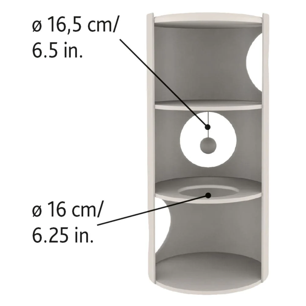Trixie Samuel 3 Storey Tower for Cats (Beige) - Image 3