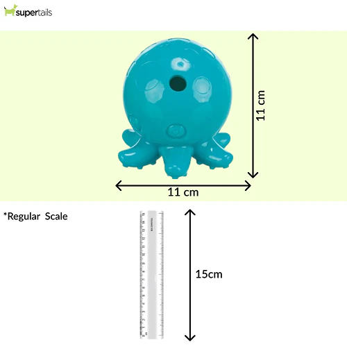 Trixie Snack Octopus Interactive Chew Toy for Dogs (Blue) - Image 2