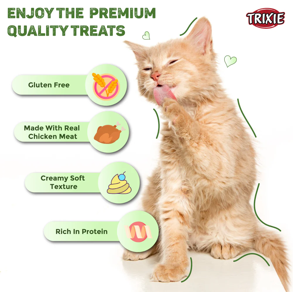 Trixie Snack with Chicken Creamy Cat Treat - Image 2