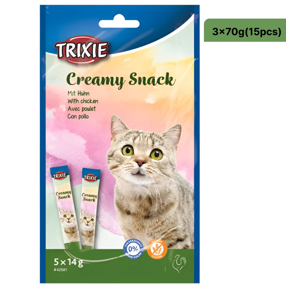 Trixie Snack with Chicken Creamy Cat Treat - Image 8