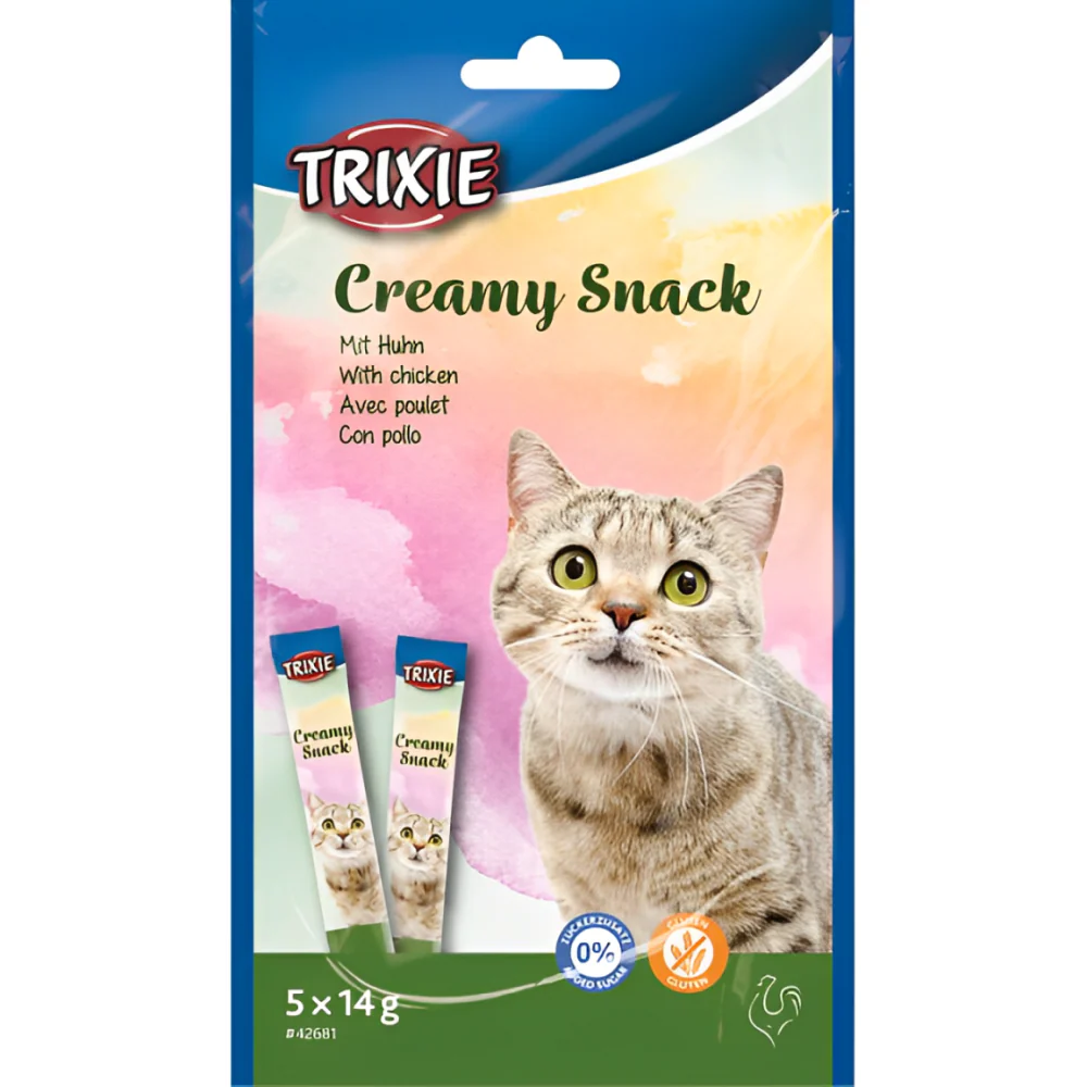 Trixie Snack with Chicken Creamy Cat Treat - Image 9
