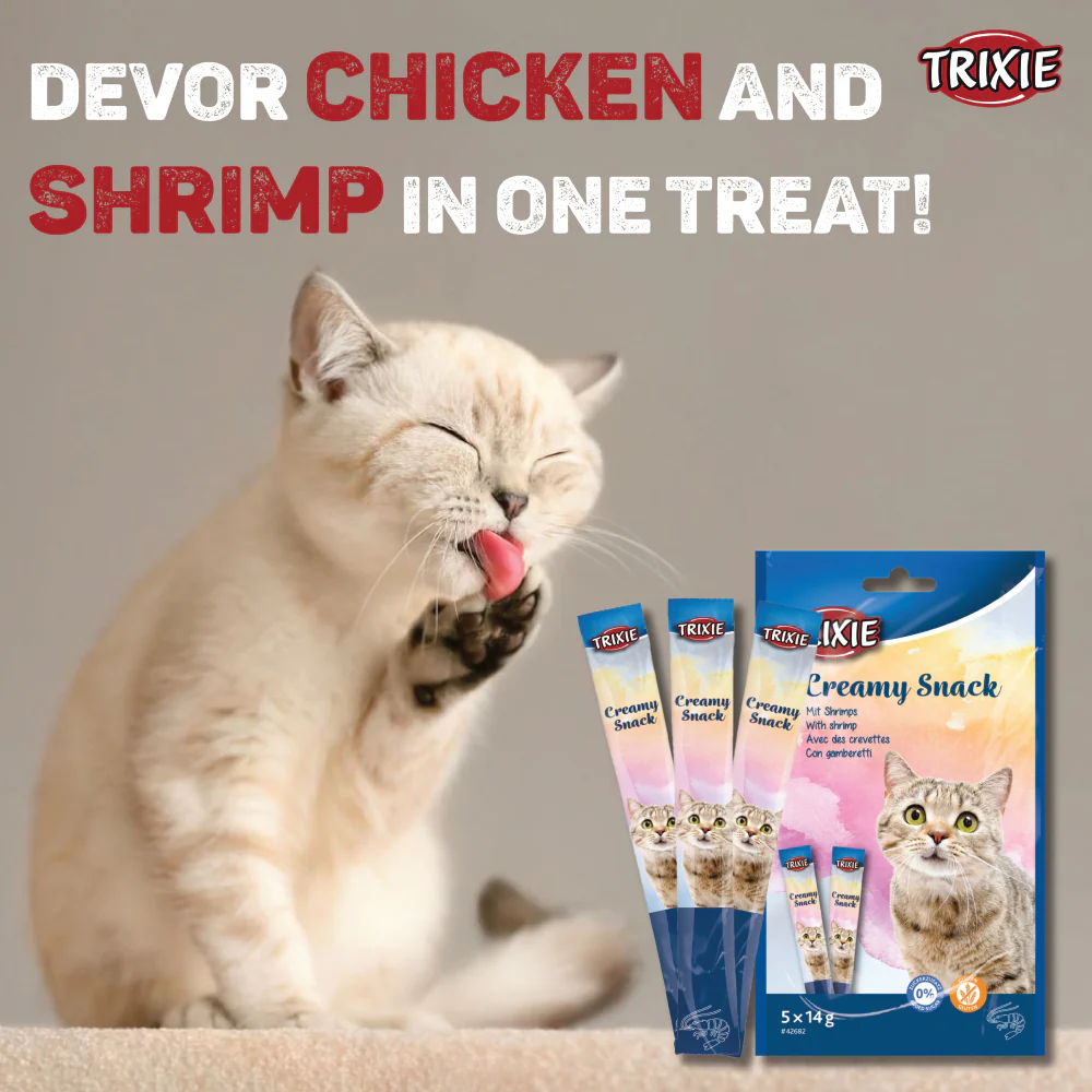 Trixie Snack with Shrimp Creamy Cat Treat - Image 3