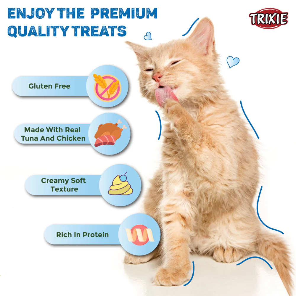 Trixie Snack with White Fish Creamy Cat Treats - Image 6