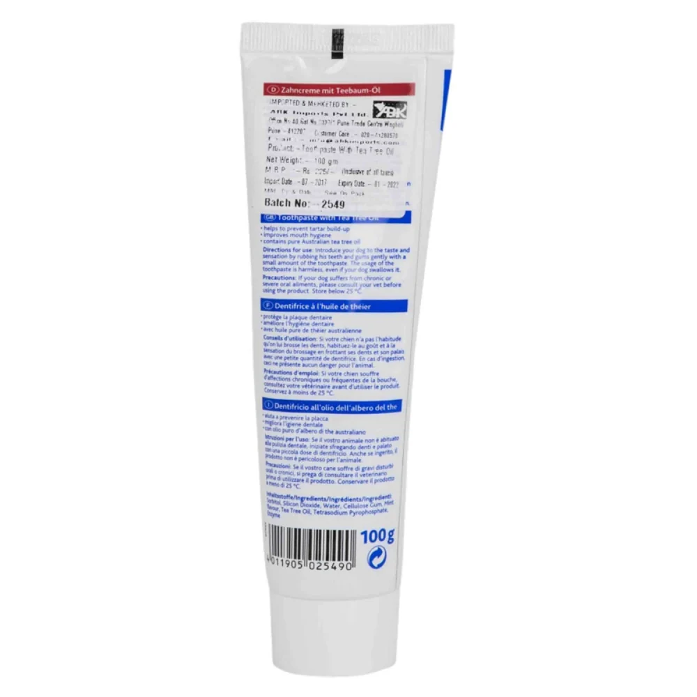 Trixie Toothpaste with Tea Tree Oil for Dogs - Image 2
