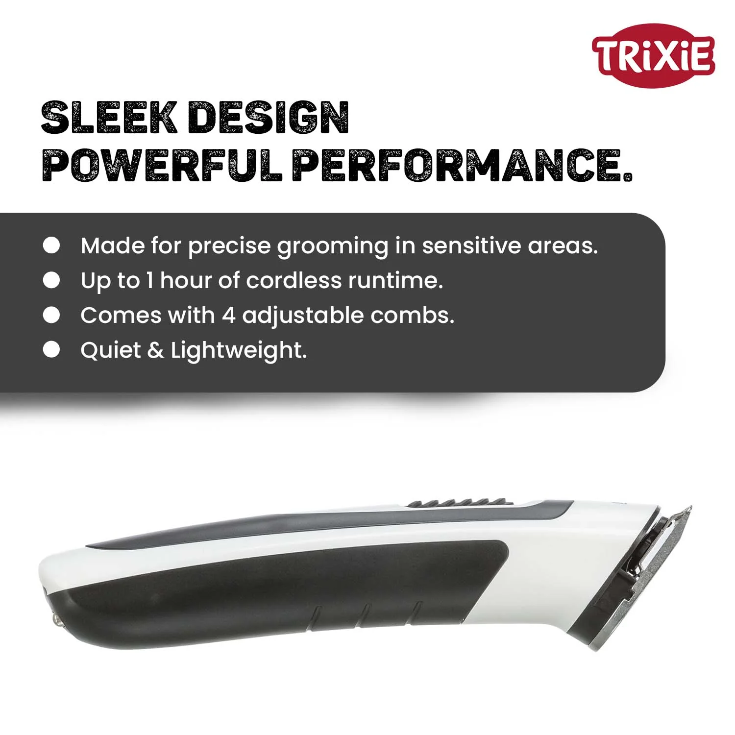 Trixie TR500 Slim Cordless Hair Clipper for Dogs and Cats - Image 3