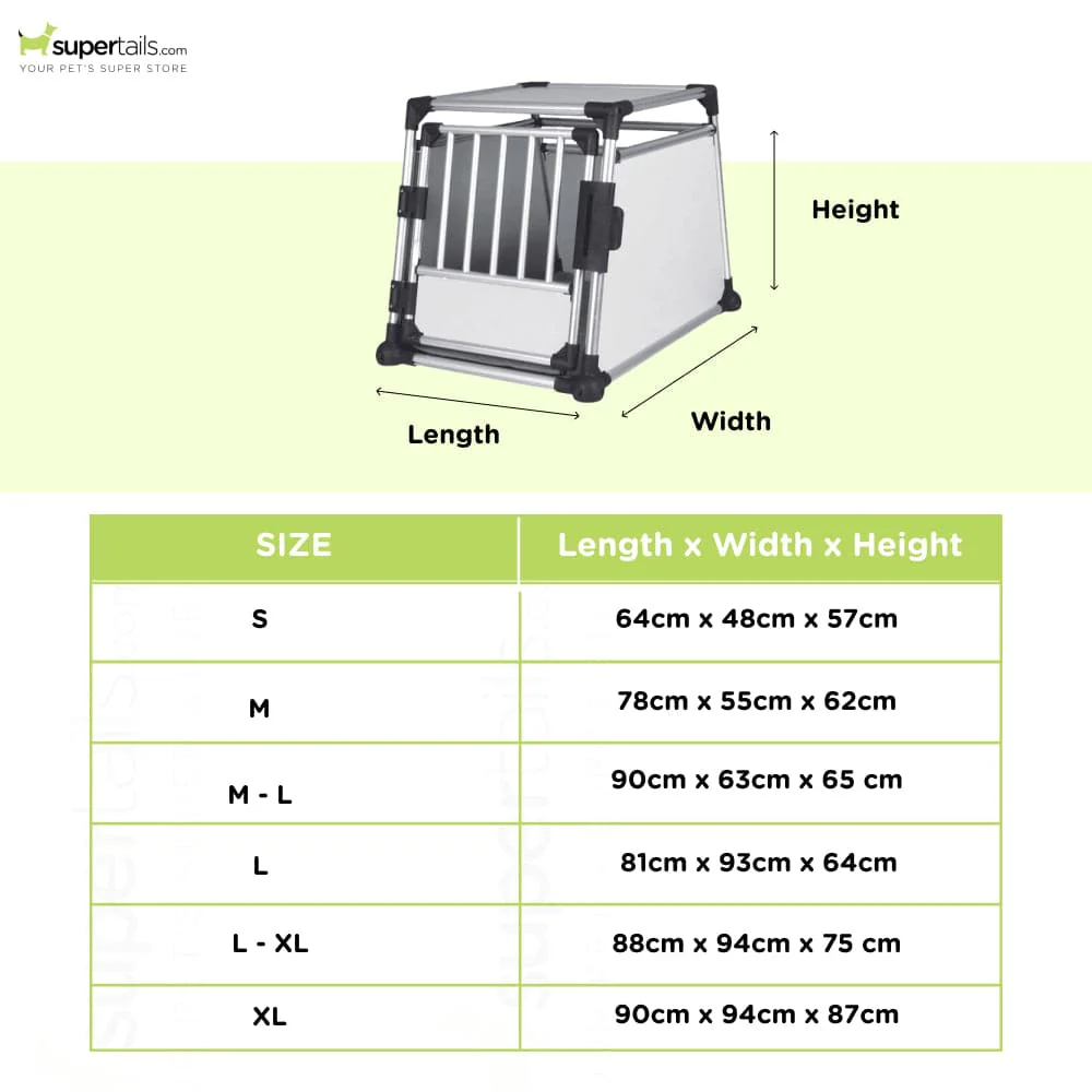 Trixie Transport Box Aluminium for Dogs - Image 2