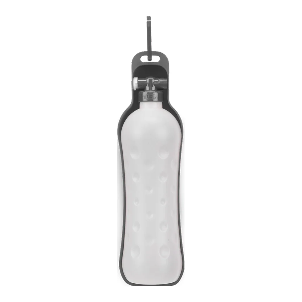 Trixie Travel Bottle with Bowl for Dogs and Cats (Black/White) - Image 2