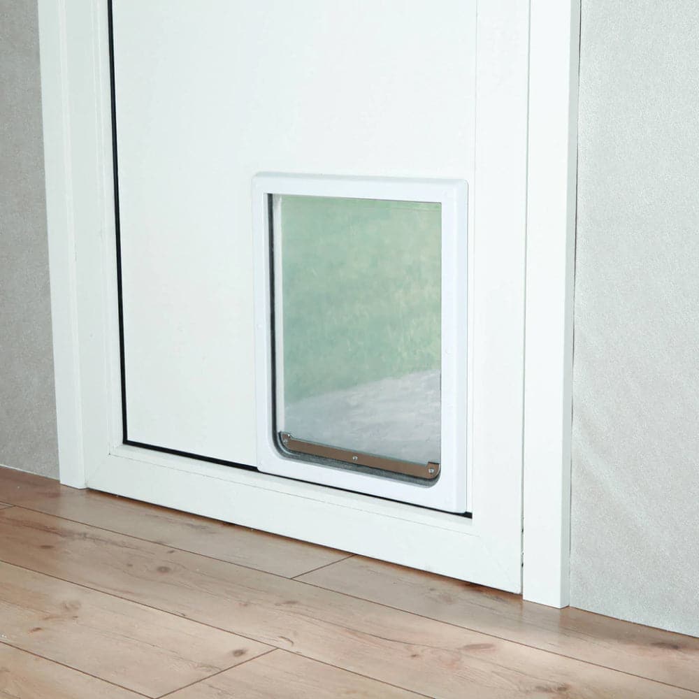 Trixie Two Way Flap with Tunnel for Dogs (White) - Image 3