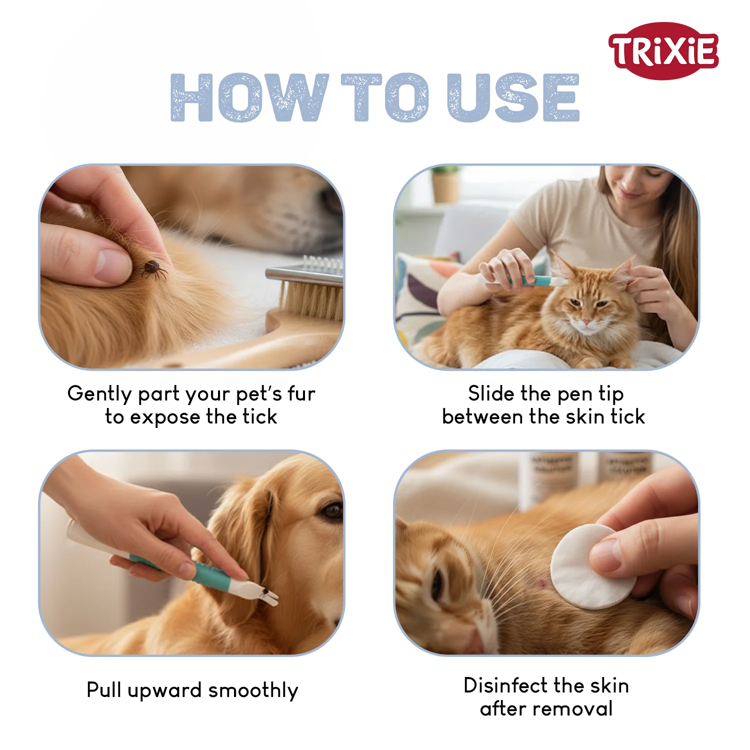 Trixie VET Tick Pen for Cats and Dogs - Image 5