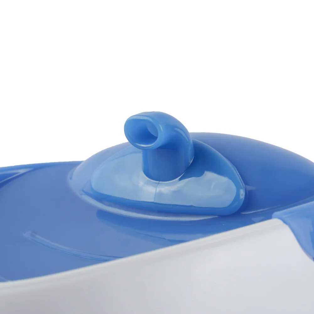 Trixie Water Fountain Duo Stream for Dogs and Cats (White and Blue) - Image 4