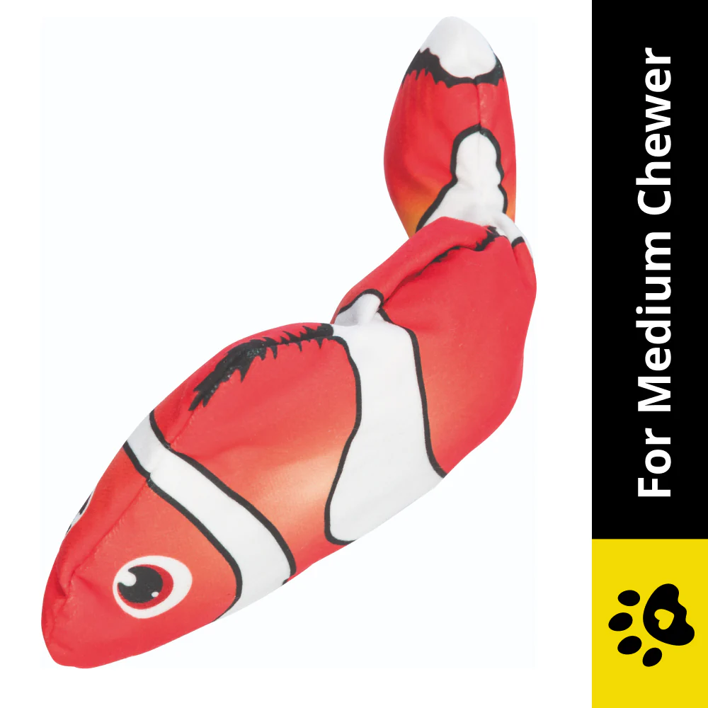 Trixie Wiggly Clown Fish Toy for Dogs (Orange) - Image 3