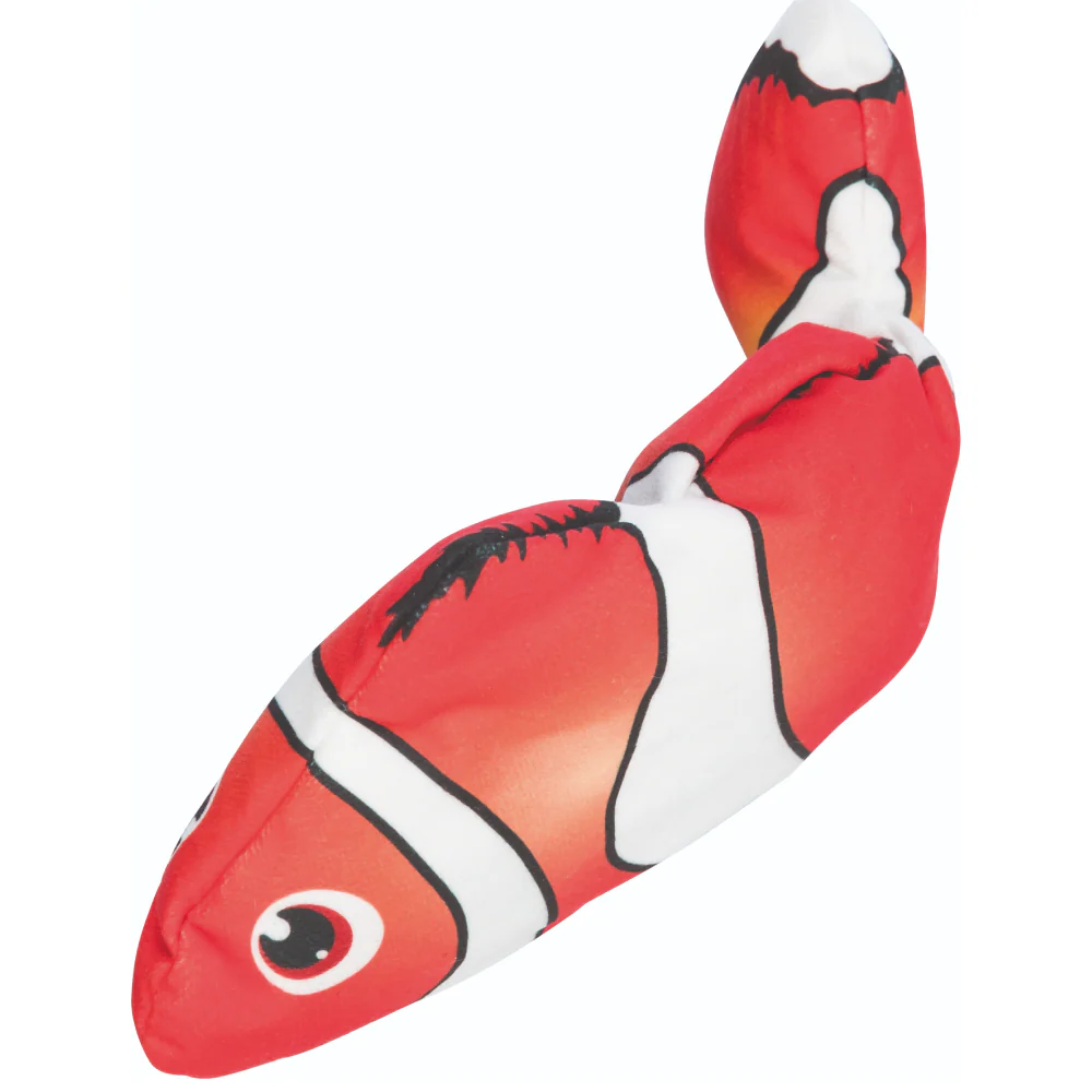 Trixie Wiggly Clown Fish Toy for Dogs (Orange) - Image 5