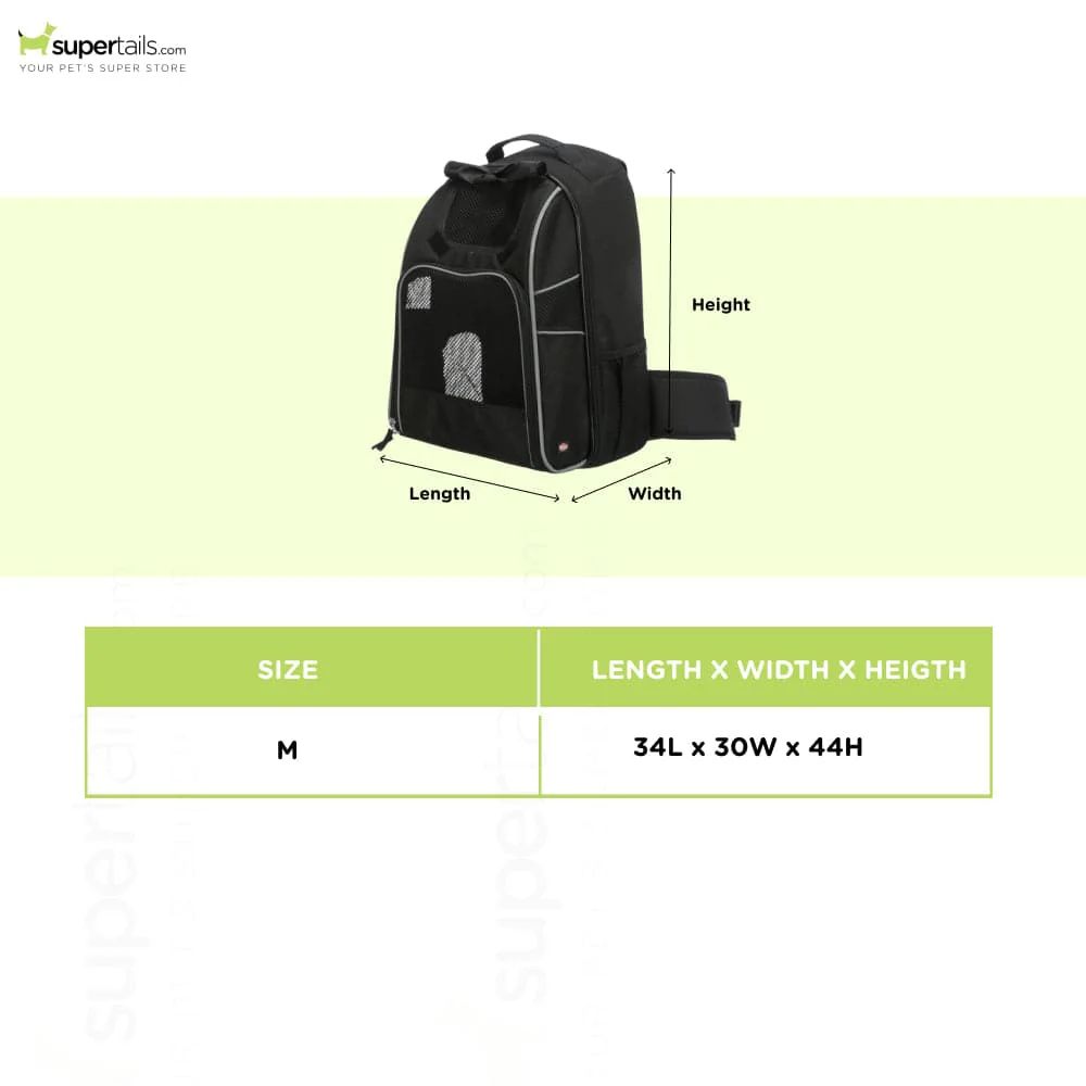 Trixie William Backpack for Dogs (Black) - Image 2