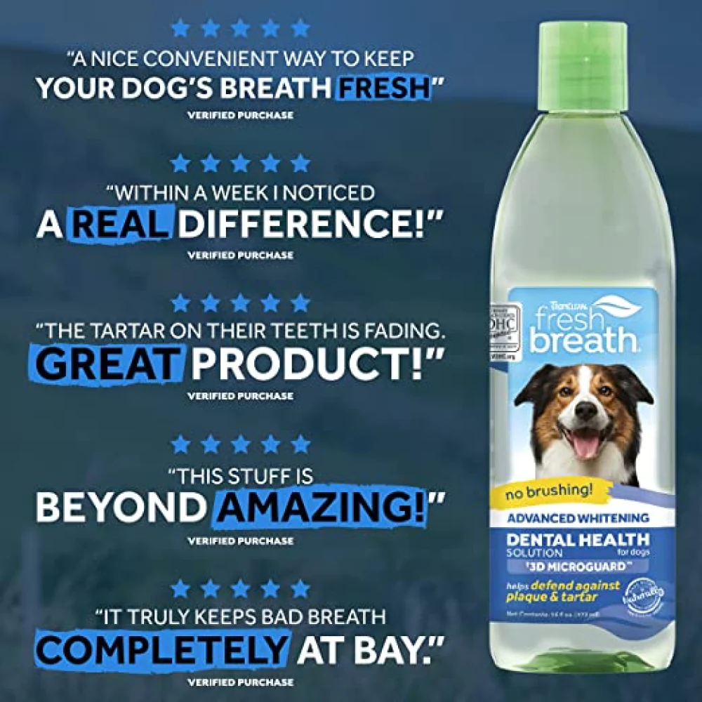Tropiclean Advanced Whitening Oral Care Water Additive for Dogs - Image 10