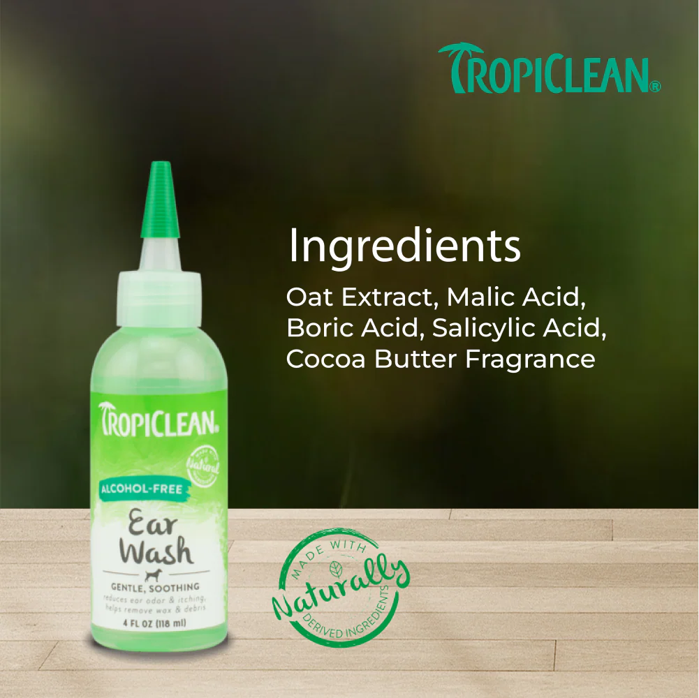 Tropiclean Alcohol Free Ear Wash for Dogs and Cats - Image 4