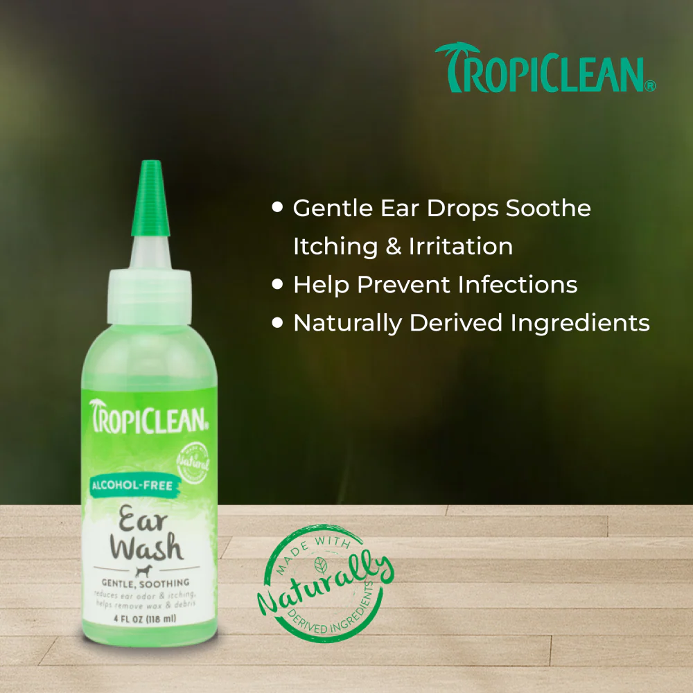 Tropiclean Alcohol Free Ear Wash for Dogs and Cats - Image 5