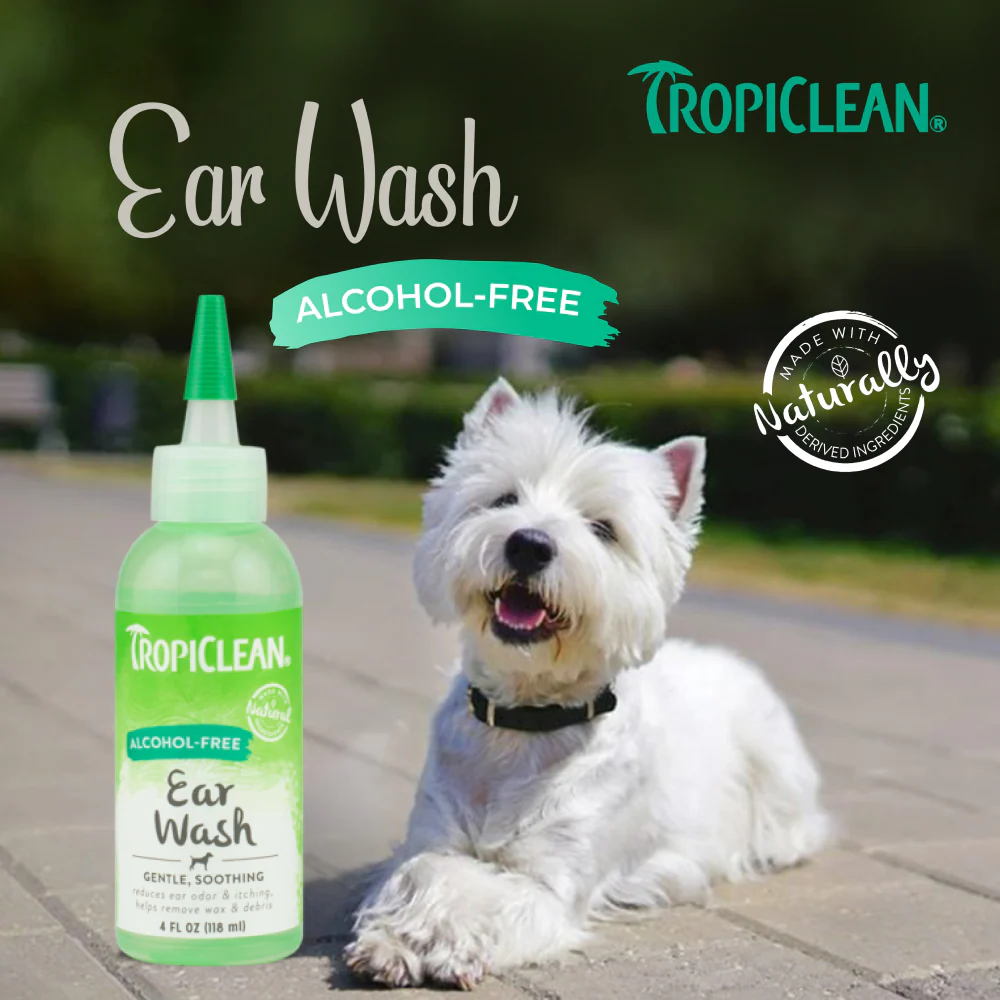 Tropiclean Alcohol Free Ear Wash for Dogs and Cats - Image 8