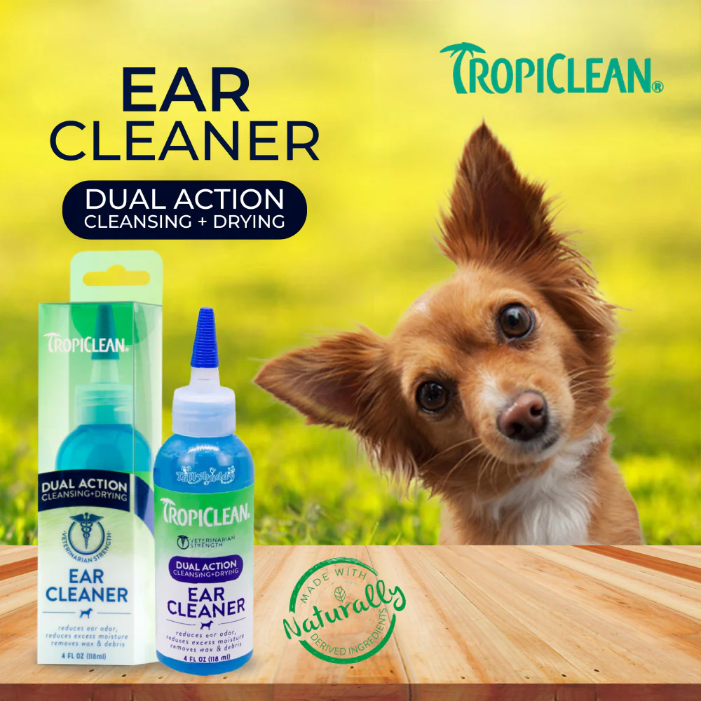 Tropiclean Dual Action Ear Cleaner for Dogs and Cats - Image 7