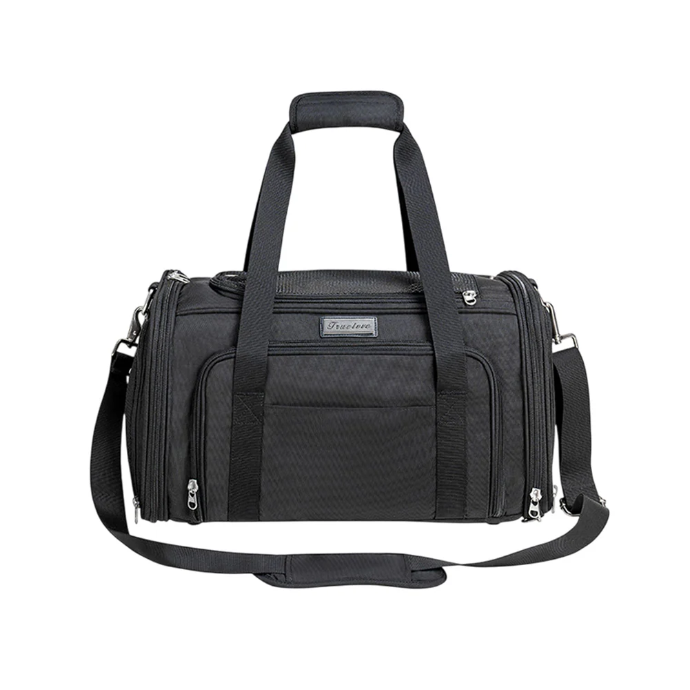 Truelove 3 Side Expandable Duffle Carrier for Dogs and Cats (Wistful Mauve) - Image 10