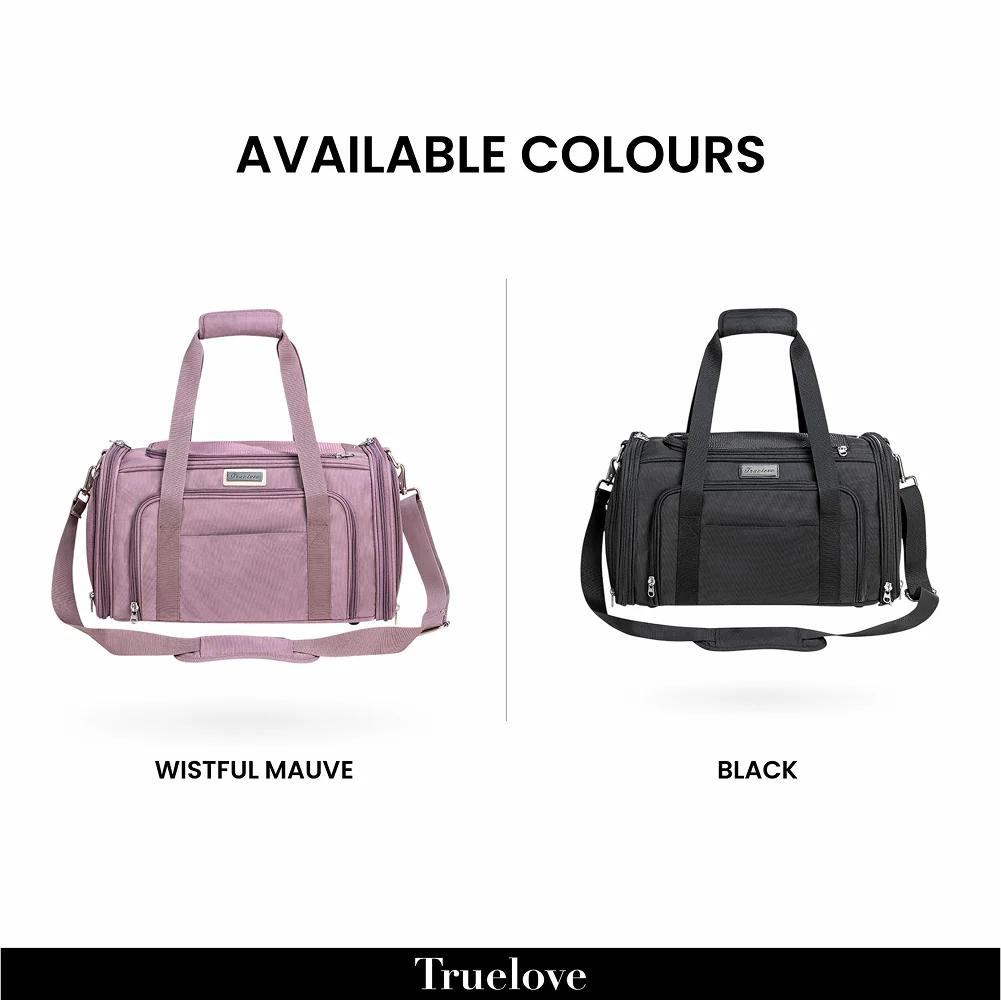 Truelove 3 Side Expandable Duffle Carrier for Dogs and Cats (Wistful Mauve) - Image 9