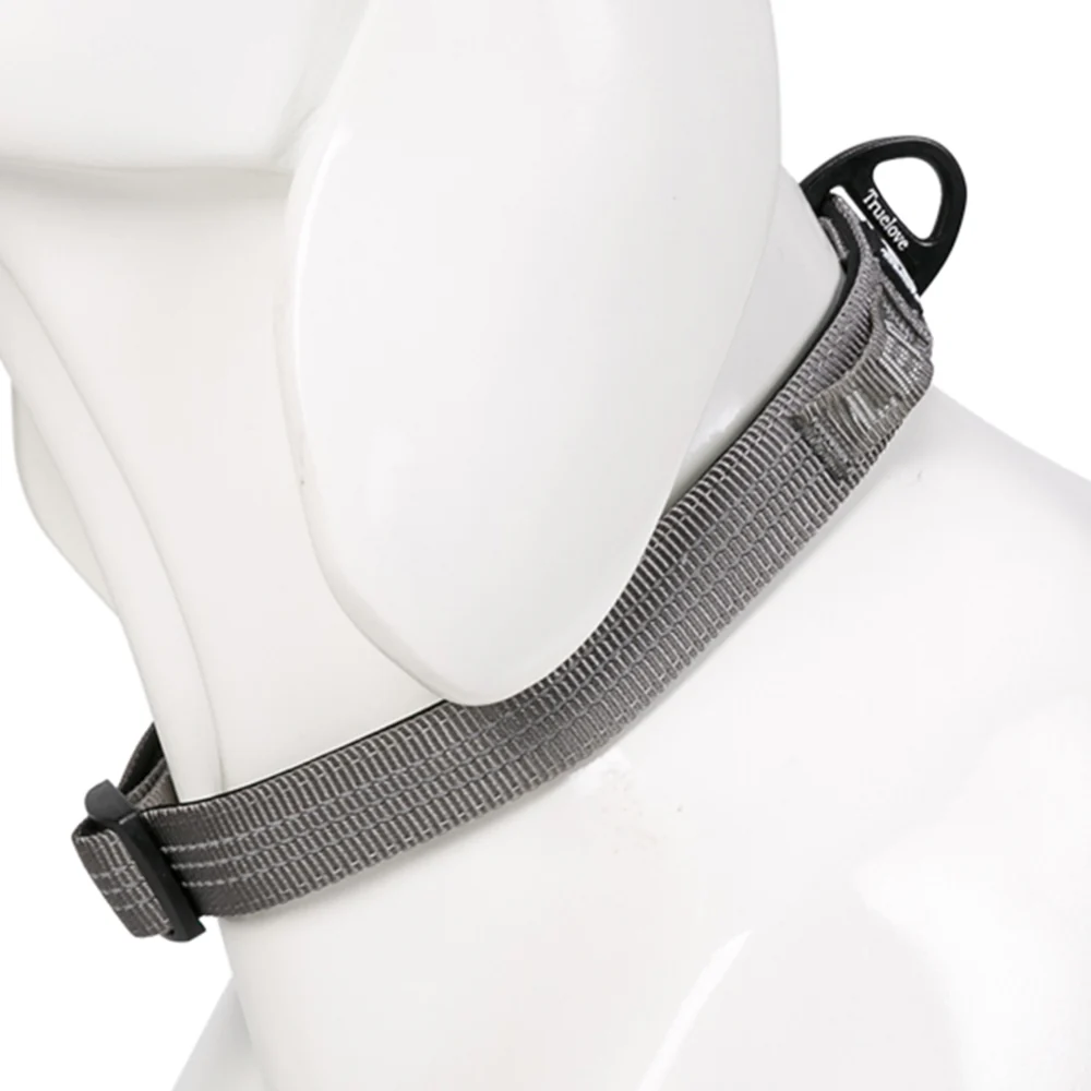 Truelove Classic Harness and Padded Collar for Dogs (Grey) - S - Image 13