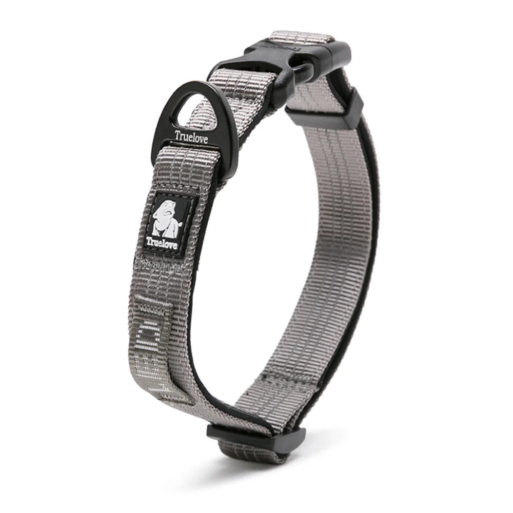 Truelove Classic Harness and Padded Collar for Dogs (Grey) - S - Image 8