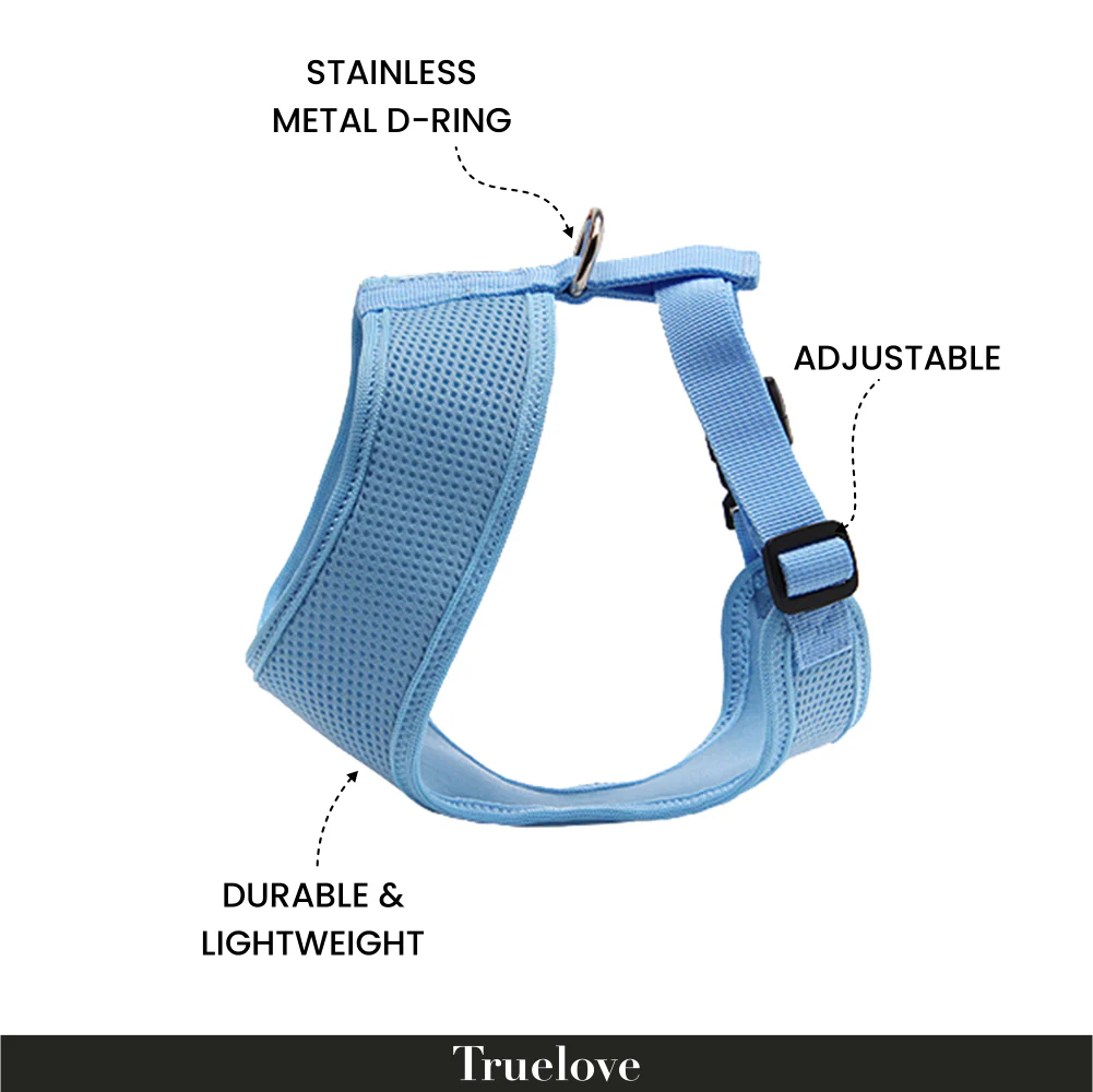 Truelove Harness for Cats and Small Dogs (Blue) - Image 5
