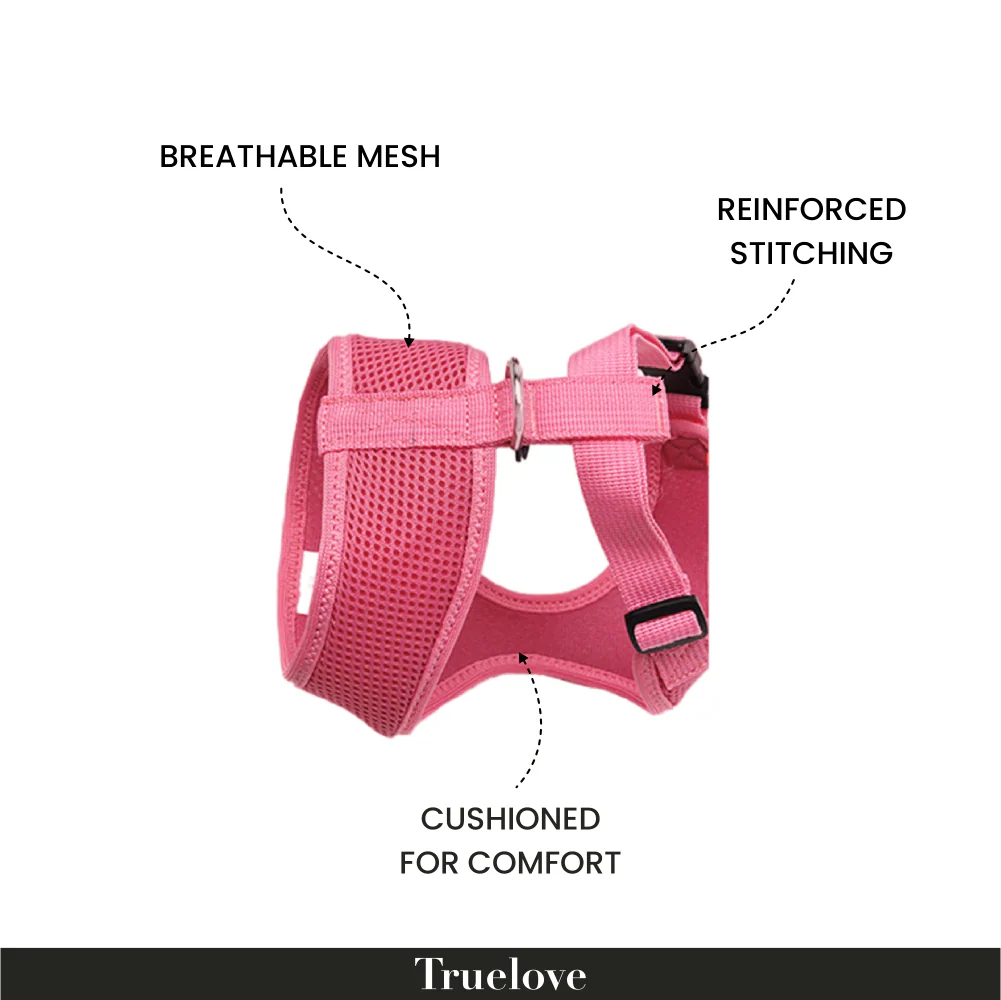 Truelove Harness for Cats and Small Dogs (Pink) - Image 4