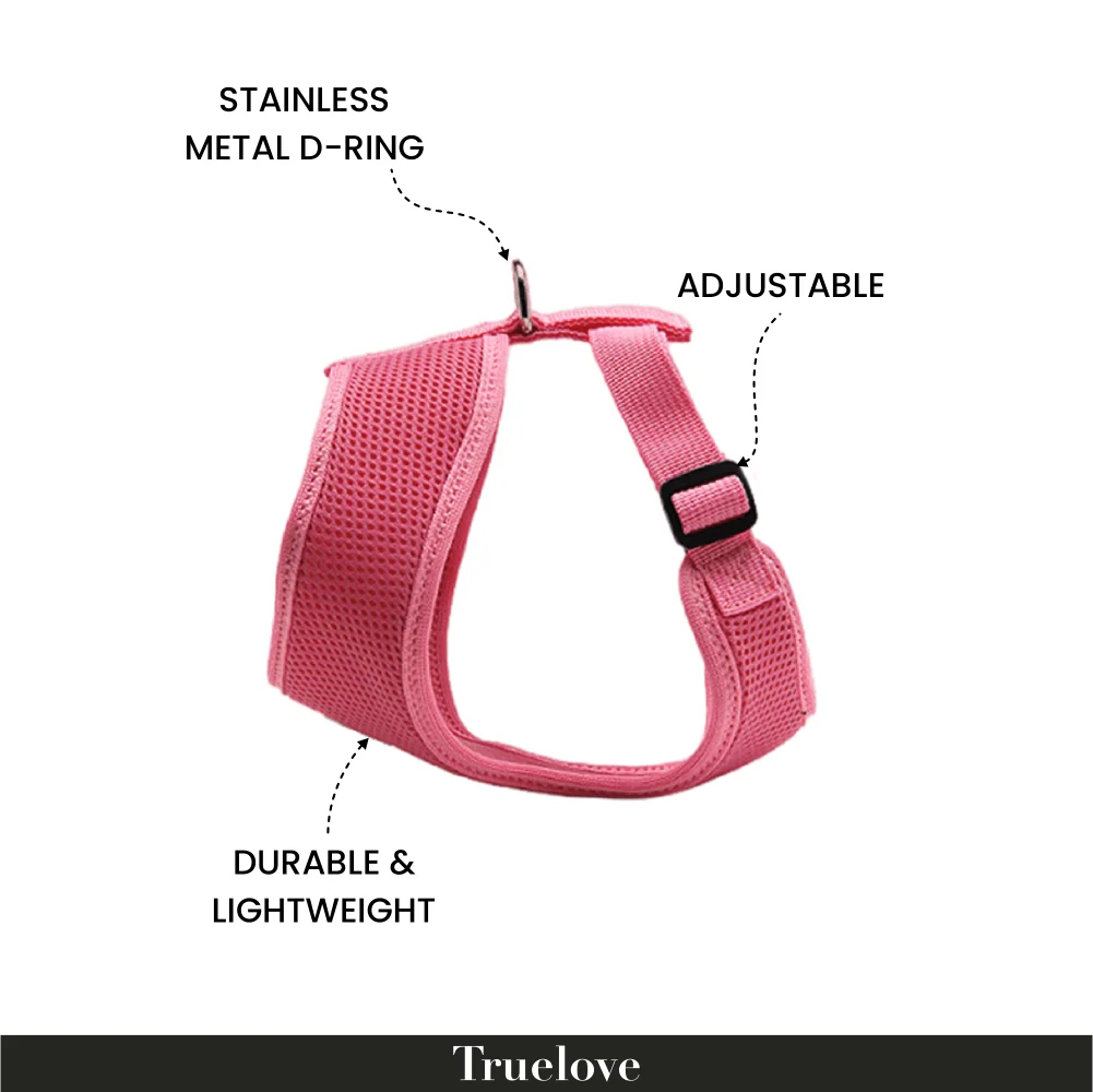 Truelove Harness for Cats and Small Dogs (Pink) - Image 5