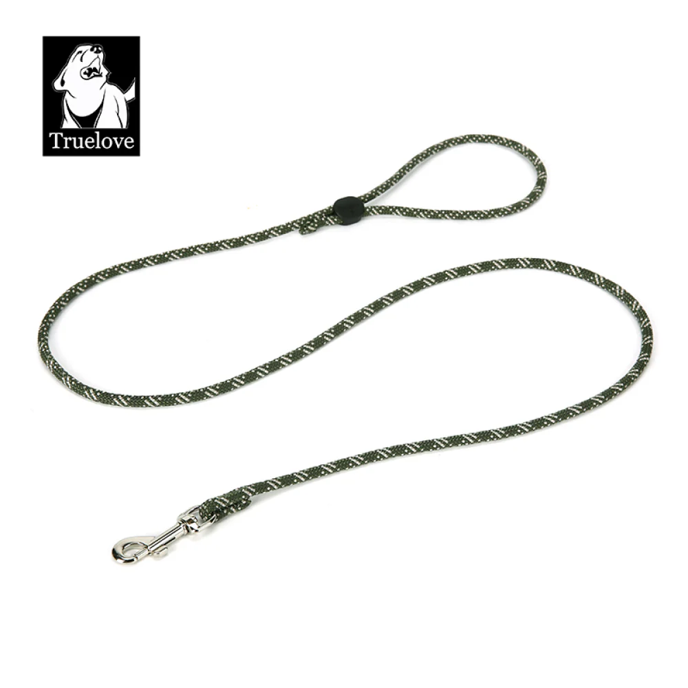 Truelove High Density Reflective Rope Webbing Leash for Dogs (Black) - Image 3