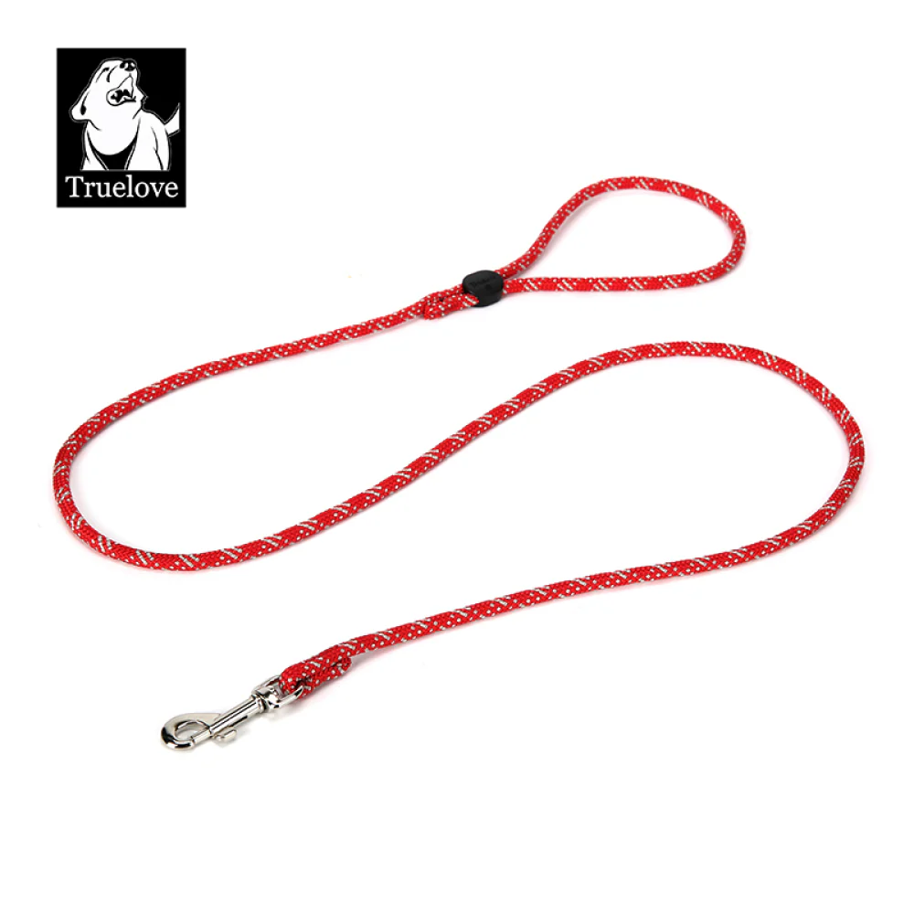 Truelove High Density Reflective Rope Webbing Leash for Dogs (Red) - Image 3