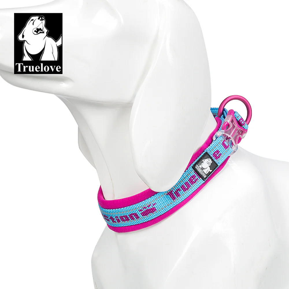 Truelove Neo Padded Collar for Dogs (Blue/Fuchsia) - Image 2