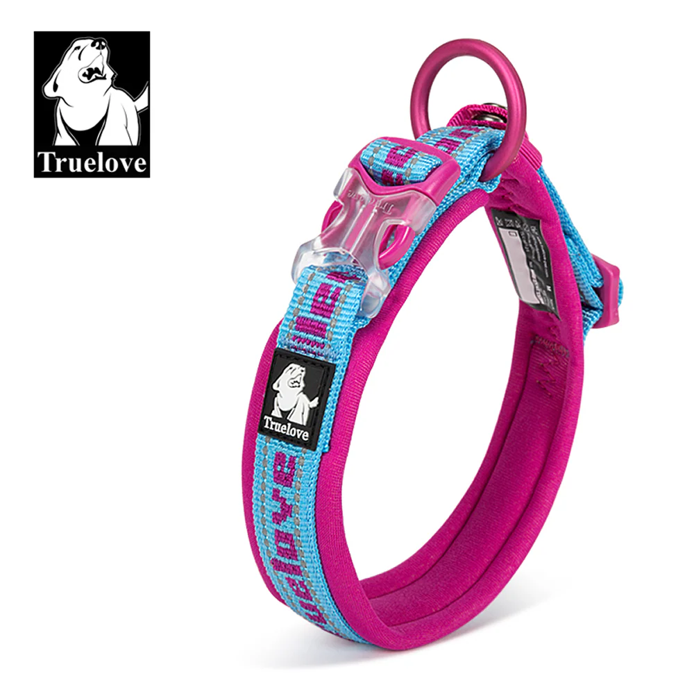Truelove Neo Padded Collar for Dogs (Blue/Fuchsia) - Image 3