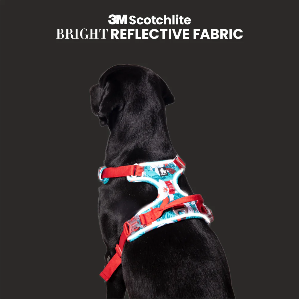 Truelove No Pull Special Edition with 3M Reflective Material Harness for Dogs (Camouflage blue) - Image 6