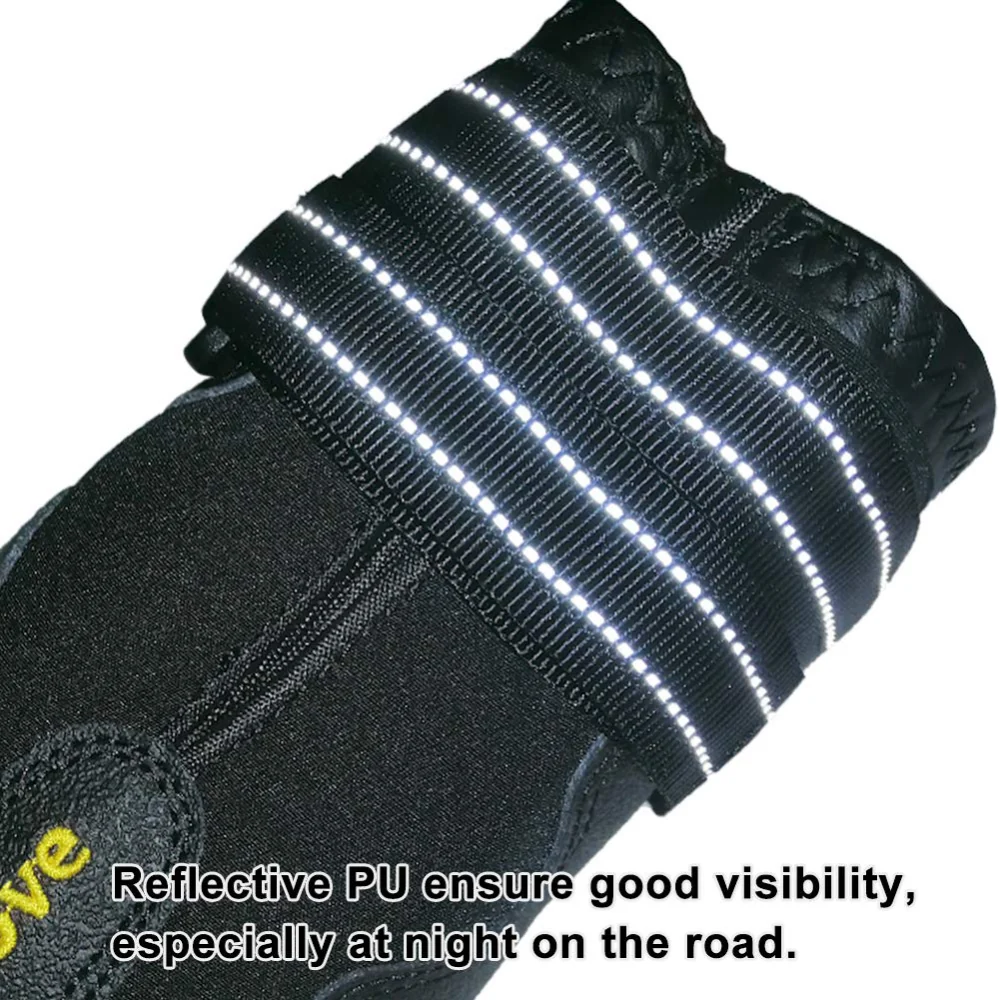 Truelove Waterproof Pet Boots for Dogs (Black, Set of 4) - Image 7