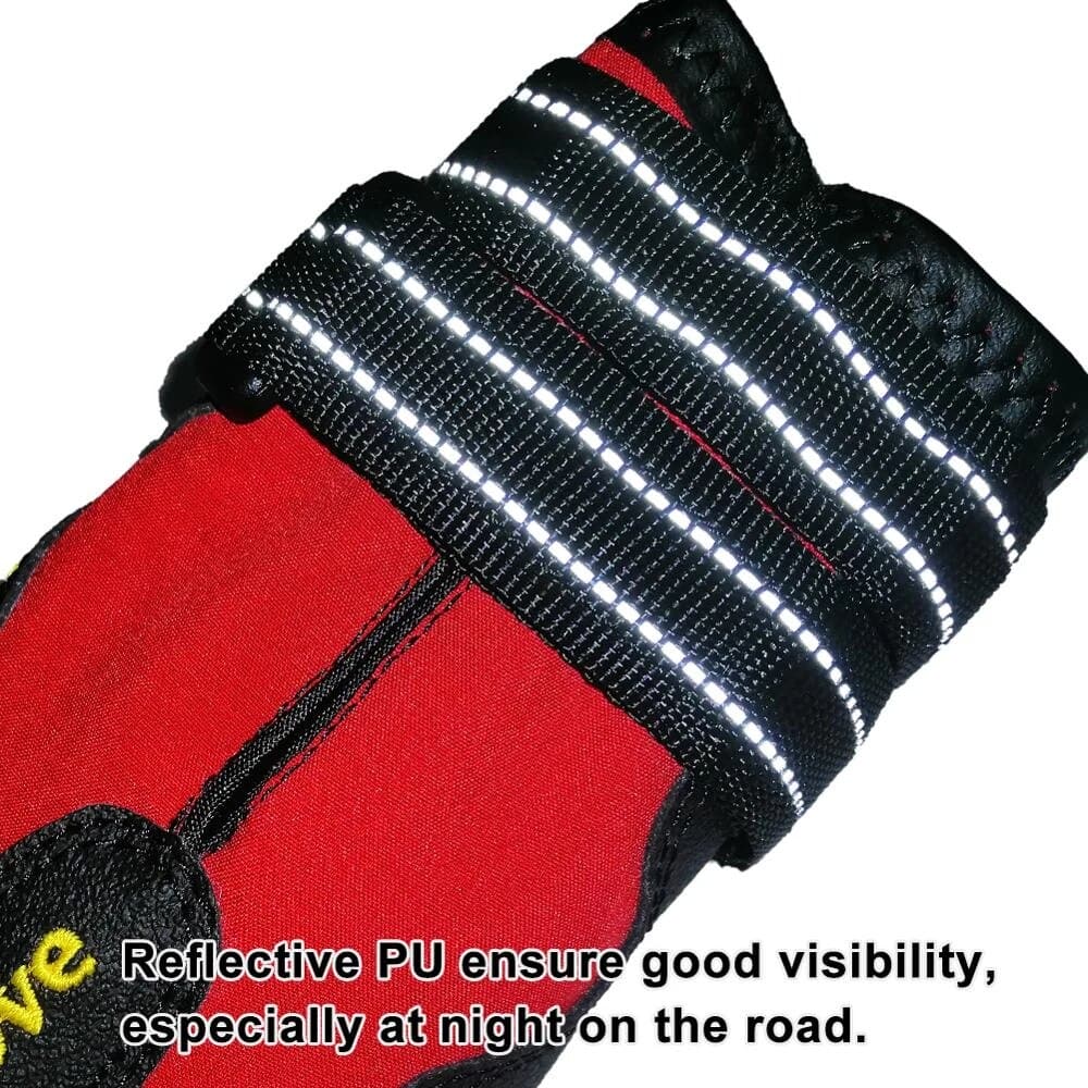 Truelove Waterproof Pet Boots for Dogs (Red, Set of 4) - Image 8