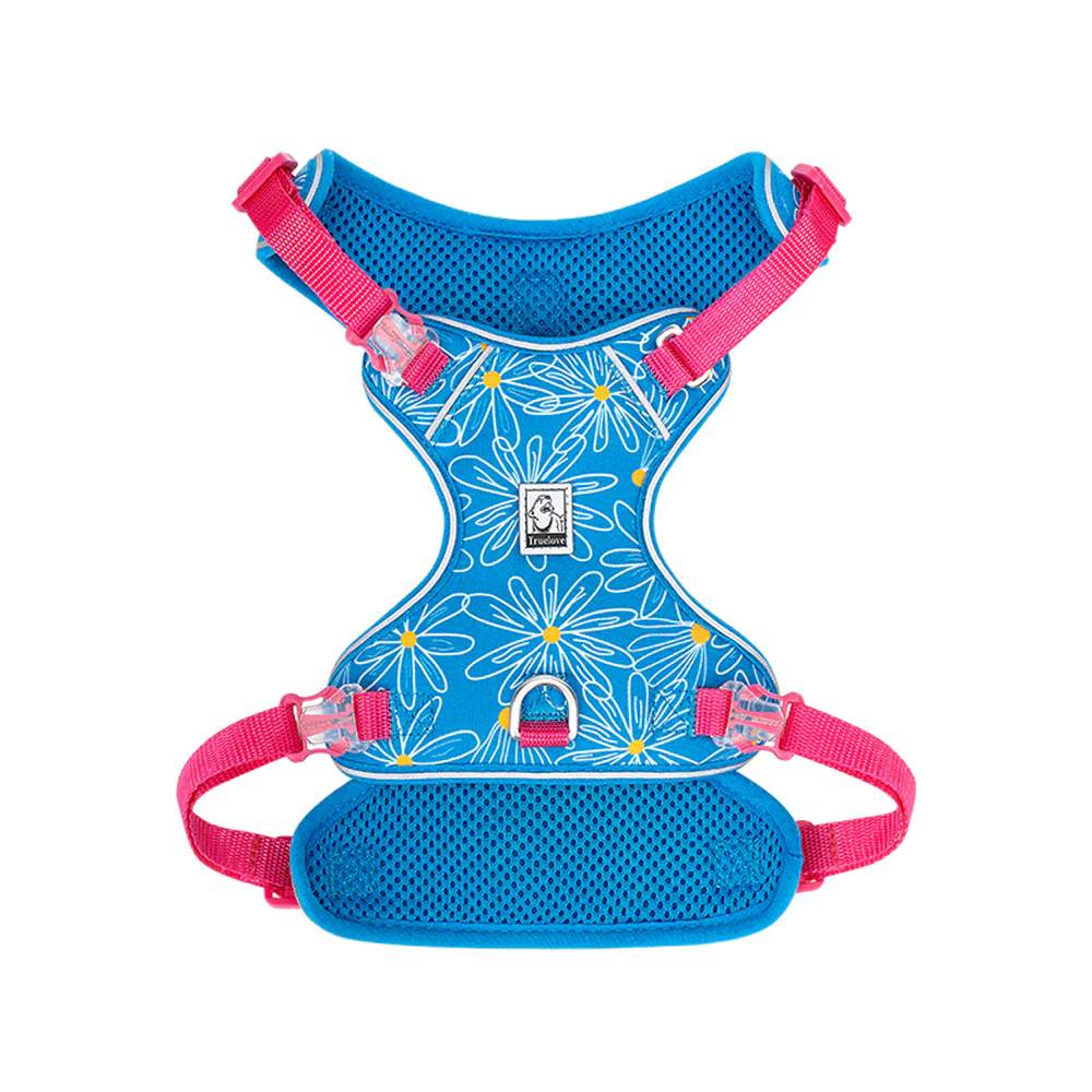 Truelove Ultra Light Harness & Leash Set for Small Dogs (Diva Blue) - Image 2